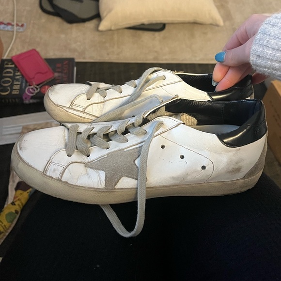 Golden Goode Superstar distressed-finish sneakers size 37 IT, US 7 - Picture 3 of 7